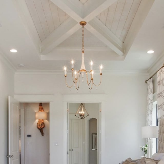 bedroom chandelier