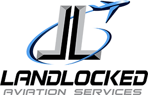 landlocked aviation logo